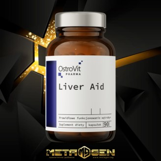 OstroVit Liver Aid 90 капсули / 30 дози на супер цена Хранителни добавки за черен дроб