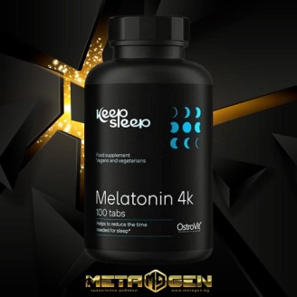 OstroVit Melatonin 4k | Keep Sleep 4 мг / 100 таблетки на супер цена Хранителни добавки за сън