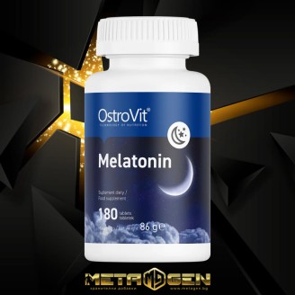 OstroVit Melatonin 8000 мг / 180 таблетки на супер цена Хранителни добавки за сън
