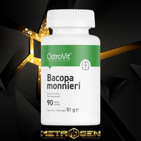 OstroVit PHARMA Bacopa Monnieri / 90 таблетки на изгодни цени OstroVit PHARMA Bacopa Monnieri / 90 таблетки на супер цена Хранителни добавки за сън