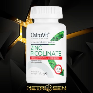 OstroVit PHARMA Zinc Picolinate 15 мг / Limited Edition / 200 таблетки на супер цена Калций, Магнезий, Цинк