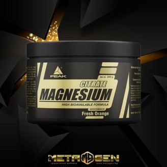 Peak Magnesium Citrate Powder 240 гр Peak Magnesium Citrate Powder 240 гр на супер цена Калций, Магнезий, Цинк