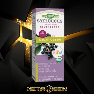 Natures Way Sambucus for Kids Organic Syrup/ 120 мл на супер цена Имуностимулатори