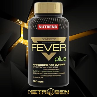 Nutrend Compress Fever plus 120 капсули на супер цена Фет бърнъри