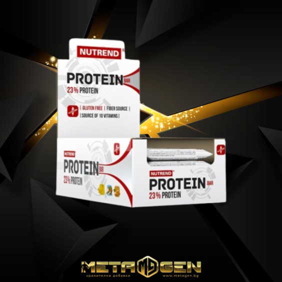 Nutrend Protein Bar 24x55 гр на изгодни цени Nutrend Protein Bar 24x55 гр на супер цена Протеинови барове