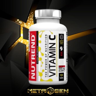 Nutrend Vitamin C with Rose Hips 100 таблетки на супер цена Витамин C