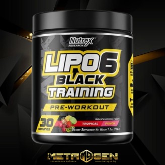 Nutrex Lipo 6 Black Training 195 гр на супер цена Азотни бустери / напомпващи