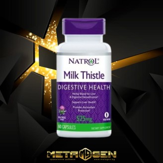 Natrol Milk Thistle Advantage 525 мг 60 таблетки  на супер цена Хранителни добавки за черен дроб