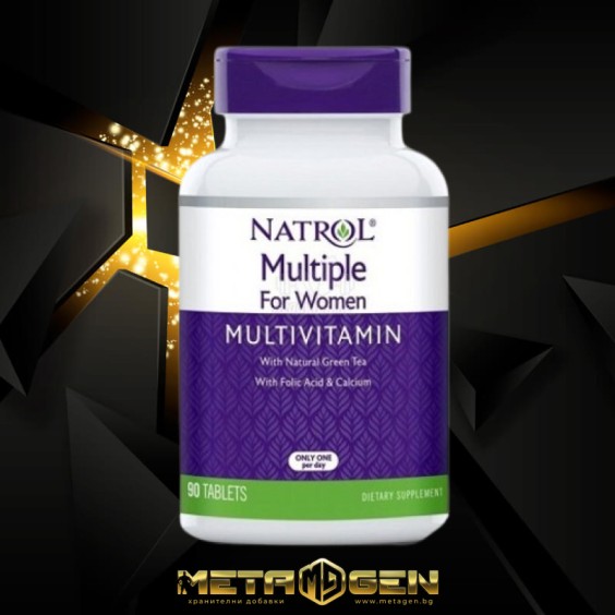 Natrol Multiple for Women / 90 таблетки на изгодни цени Natrol Multiple for Women / 90 таблетки на супер цена Витамини за жени