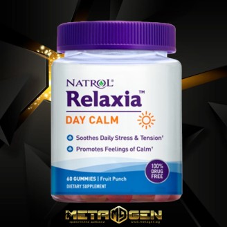 Natrol Relaxia Day Calm 60 дъвчащи таблетки на супер цена Хранителни добавки за сън