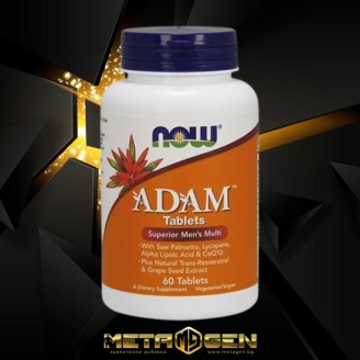 NOW ADAM™ Superior Mens Multiple Vitamin 60 таблетки на супер цена Витамини за мъже