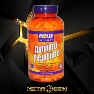 NOW Amino Peptide 400 мг / 300 капсули на супер цена Аминокиселини