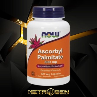 NOW Ascorbyl Palmitate 500 мг / 100 капсули на супер цена Витамин C