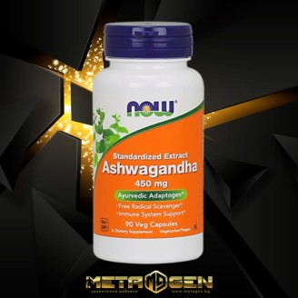 NOW Ashwagandha Extract 450 мг / 90 капсули NOW Ashwagandha Extract 450 мг / 90 капсули на супер цена Адаптогени, Ашваганда