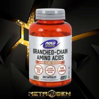 NOW Branched Chain Amino Acids 800 мг / 120 капсули NOW Branched Chain Amino Acids 800 мг / 120 капсули на супер цена BCAA