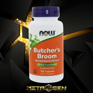 NOW BUTCHER'S BROOM 100 mg - 100 caps NOW BUTCHER'S BROOM 100 mg - 100 caps на супер цена Антиоксиданти