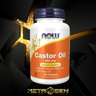 NOW Castor Oil 650 мг / 120 гел капсули NOW Castor Oil 650 мг / 120 гел капсули на супер цена Здраве и тонус