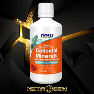 NOW Colloidal Minerals / Fulvic Acid Trace Minerals - Natural Flavor 946 мл на супер цена Минерали