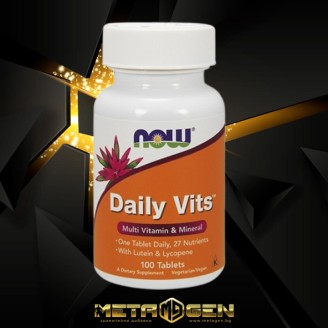 NOW Daily Vits ™ Multi Vitamin & Mineral 100 таблетки на супер цена Мултивитамини