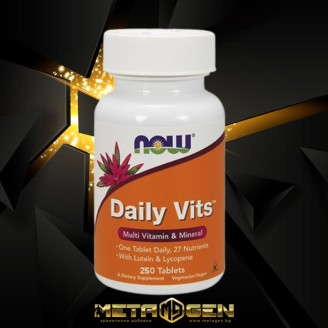NOW Daily Vits ™ Multi Vitamin & Mineral 250 таблетки на супер цена Мултивитамини