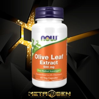 NOW Foods Olive Leaf Extract 500 мг / 60 капсули на супер цена Антиоксиданти