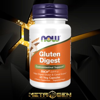 NOW Gluten Digest 60 капсули на супер цена Здраве и тонус
