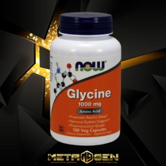 NOW Glycine 1000 мг / 100 капсули на супер цена В свободна форма