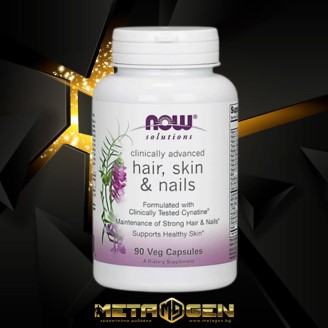 NOW Hair, Skin & Nails / 90Vcaps. на супер цена Витамини за коса, кожа и нокти