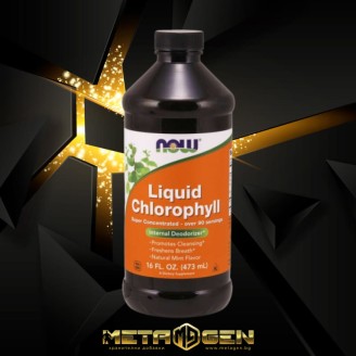 NOW Liquid Chlorophyll & Mint 473 мл на супер цена Здраве и тонус