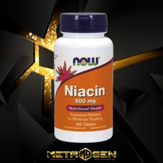 NOW Niacin 500 мг / 100 таблетки NOW Niacin 500 мг / 100 таблетки на супер цена Витамин B