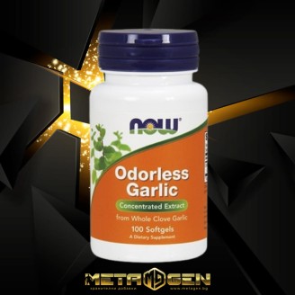 NOW Odorless Garlic / 100 гел капсули на супер цена Адаптогени, Ашваганда