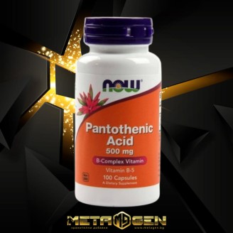 NOW Pantothenic Acid 500mg. / 100 Caps. на супер цена Витамин B