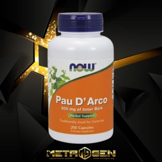 NOW Pau D' Arco 500 мг / 250 капсули на супер цена Имуностимулатори
