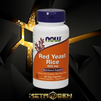 NOW Red Yeast Rice 600 мг / 60 капсули на супер цена Имуностимулатори