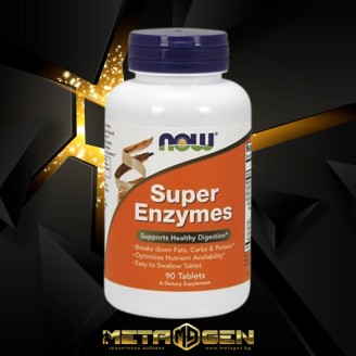 NOW Super Enzymes 90 таблетки на супер цена Храносмилателни ензими