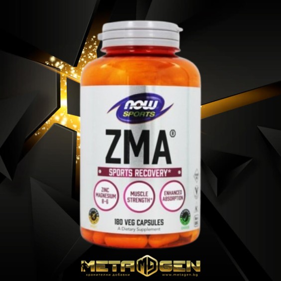 NOW ZMA Sports Recovery 180 Caps. на супер цена ZMA