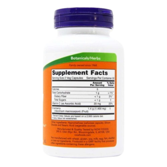 NOW CRANBERRY CONCENTRATE - 700 mg - 100 caps на супер цена Хранителни добавки за простатата