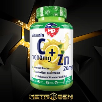 MLO VITAMIN C 1000 mg / 90 tabs + ZINC Citrate 20 mg / 90 дози на супер цена Имуностимулатори