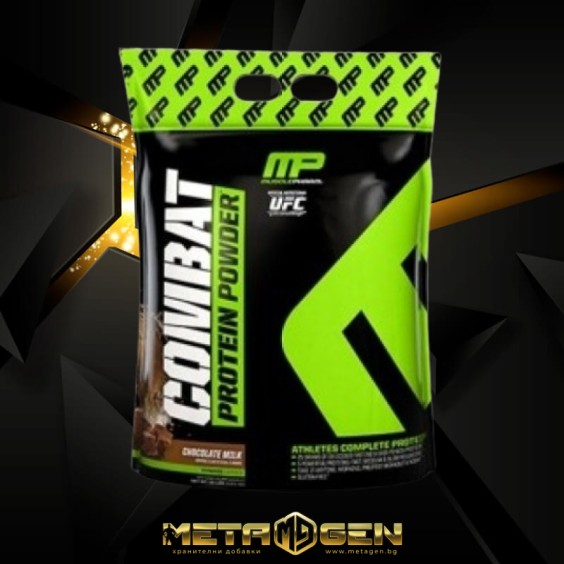 Musclepharm Combat 10lb / 4540 гр на изгодни цени Musclepharm Combat 10lb / 4540 гр на супер цена Протеинови матрици