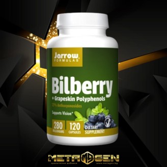 Jarrow Formulas Bilberry + Grapeskin Polyphenols 120 на супер цена Добавки на растителна и билкова основа