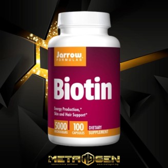 Jarrow Formulas Biotin 100 капсули x 5000 мкг на супер цена Витамин B