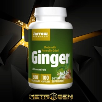Jarrow Formulas Ginger 4:1 concentrate 100 капс / 500 мг на супер цена Антиоксиданти