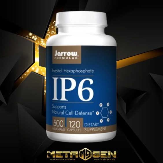 Jarrow Formulas IP6 (Inositol Hexaphosphate) 120 капс./ 500 мг на супер цена Витамин B