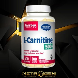 Jarrow Formulas L-Carnitine 100 капс. (Licap®) 500мг на супер цена Л Карнитин