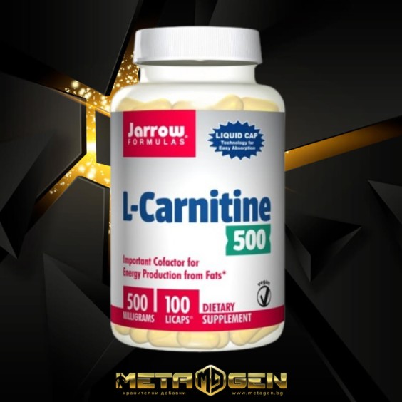 Jarrow Formulas L-Carnitine 100 капс. (Licap®) 500мг на супер цена Л Карнитин