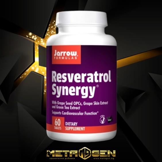 Jarrow Formulas Resveratrol Synergy®-60 Easy-Solv® табл на изгодни цени Jarrow Formulas Resveratrol Synergy®-60 Easy-Solv® табл на супер цена Ресвератрол