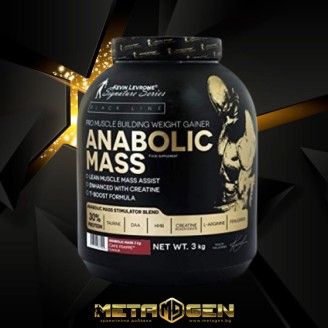 Kevin Levrone Black Line / Anabolic Mass 3000 гр / 30 дози на супер цена Гейнъри