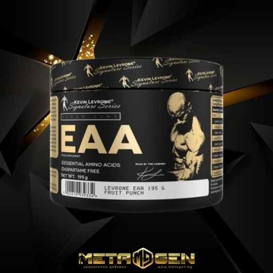 Kevin Levrone Black Line / EAA / Essential Amino Acids 195 гр на изгодни цени Kevin Levrone Black Line / EAA / Essential Amino Acids 195 гр на супер цена Аминокиселини
