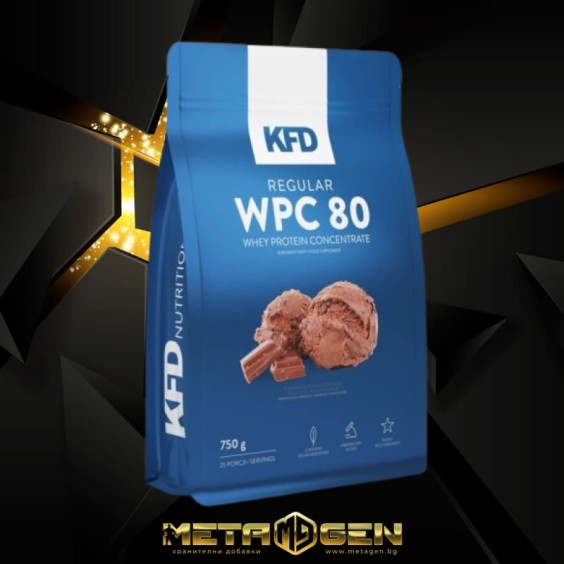 KFD Nutrition Regular WPC 80 / 750 гр на супер цена Суроватъчен протеин