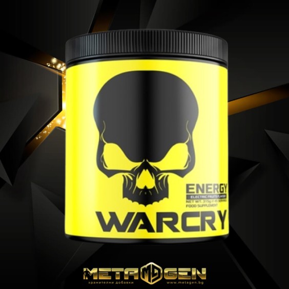 Genius Nutrition WARCRY® ENERGY - 315gr на изгодни цени Genius Nutrition WARCRY® ENERGY - 315gr на супер цена Азотни бустери / напомпващи